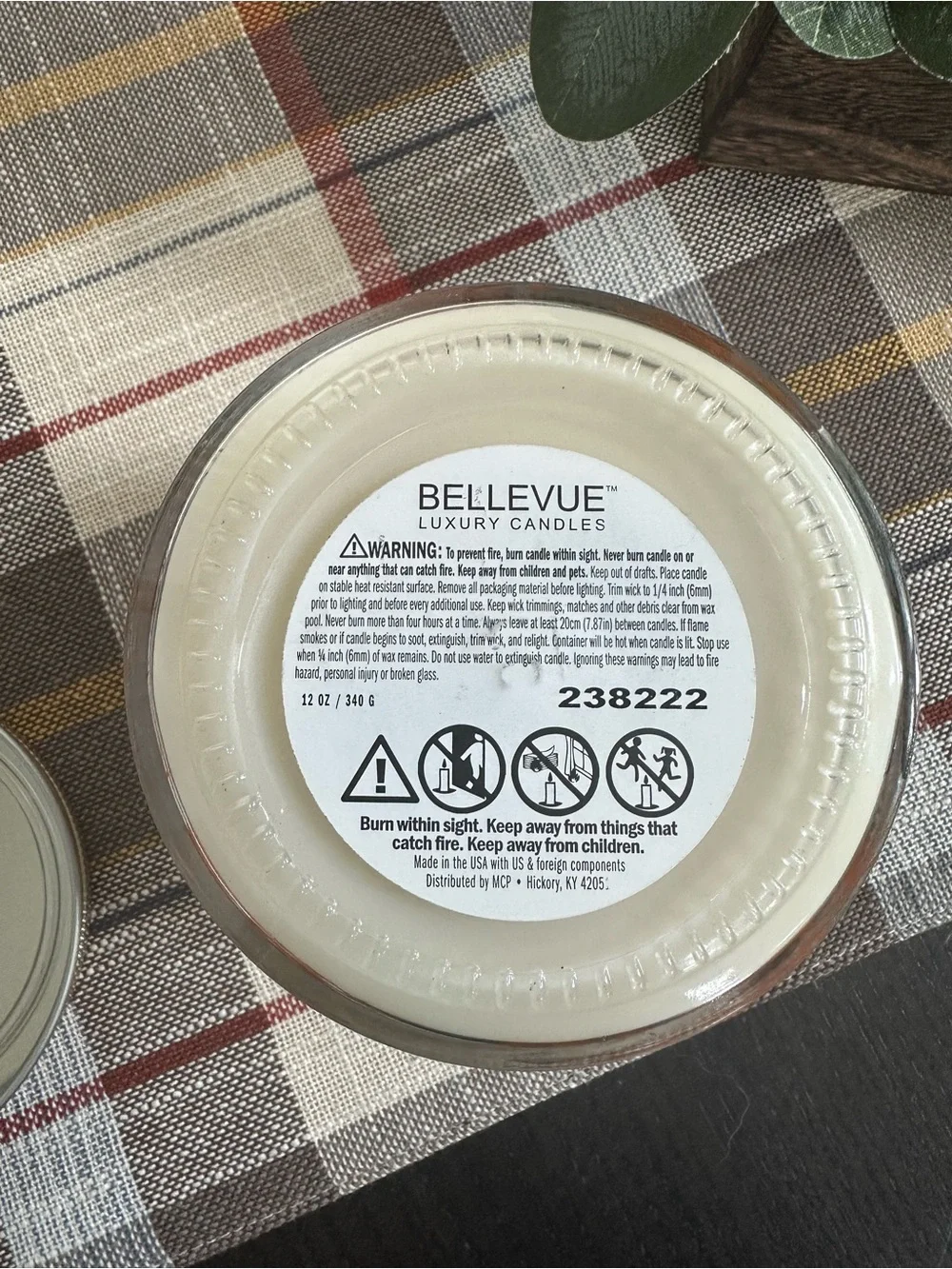 Mandarin Apple Scented Candle - Bellevue Luxury Candle